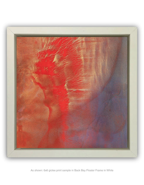 Hearts on Fire | Framed Giclee Print on Canvas